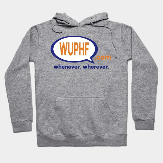 WUPHF Logo Hoodie by TossedSweetTees